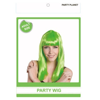 Long Costume Wig - Green - product image