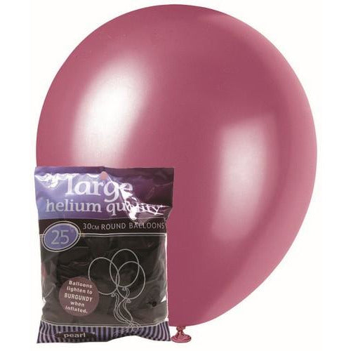 Blns 25 X 30Cm Pearl Burgundy