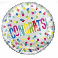 Colourful Congrats 18" Foil Bln Pkg