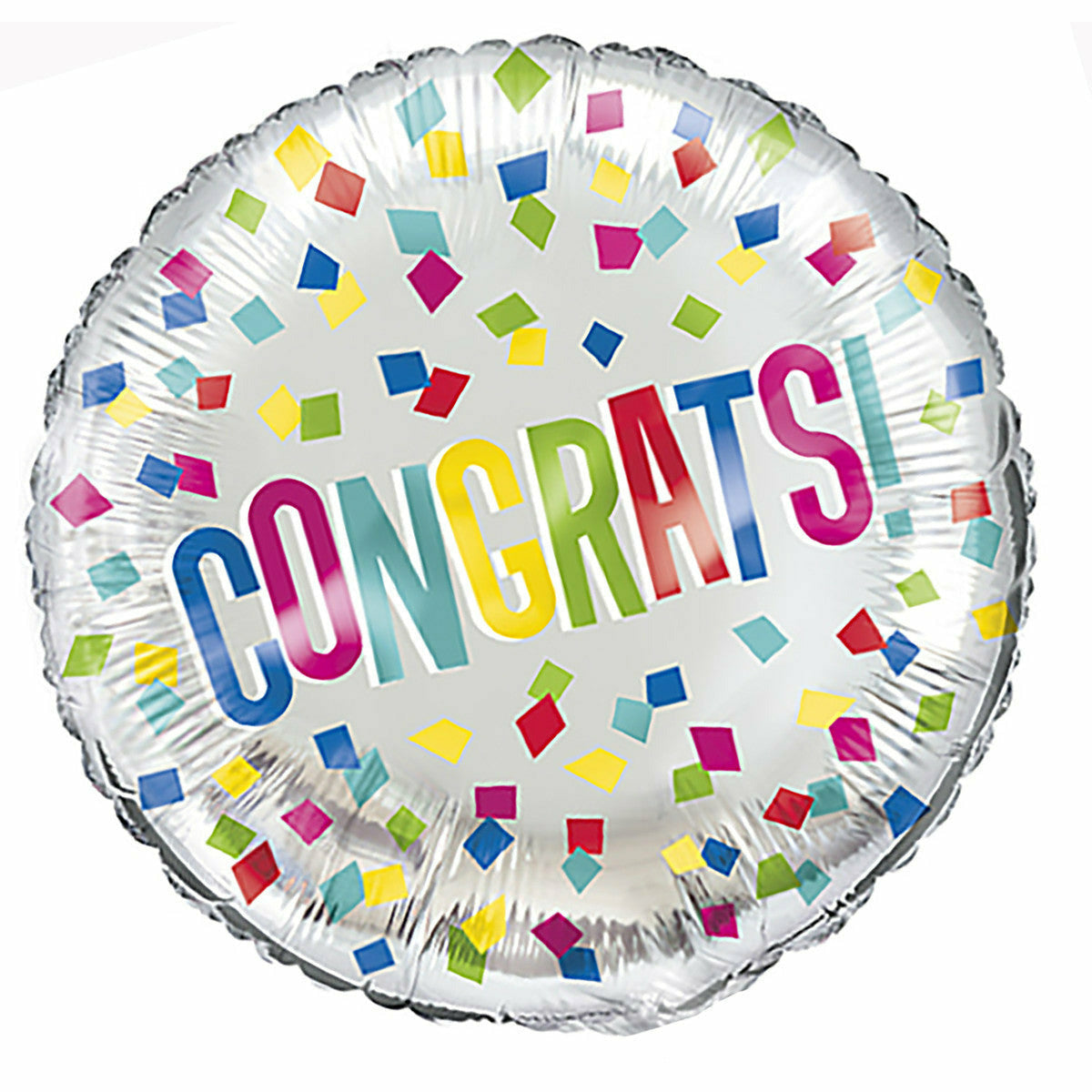 Colourful Congrats 18" Foil Bln Pkg