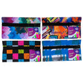 Pencil Case 1 Zip Fabric 220x120mm 4 Assorted Designs - Stationery product at Price Busters Variety