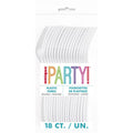 WHITE 18 FORKS