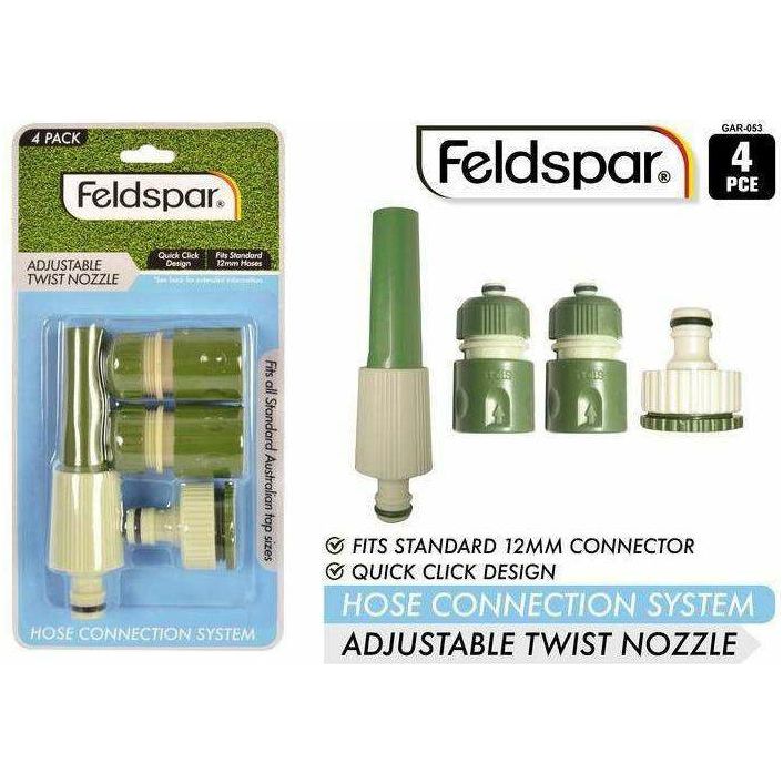 4pce Hose Connector Set 3/4-1 Fittings