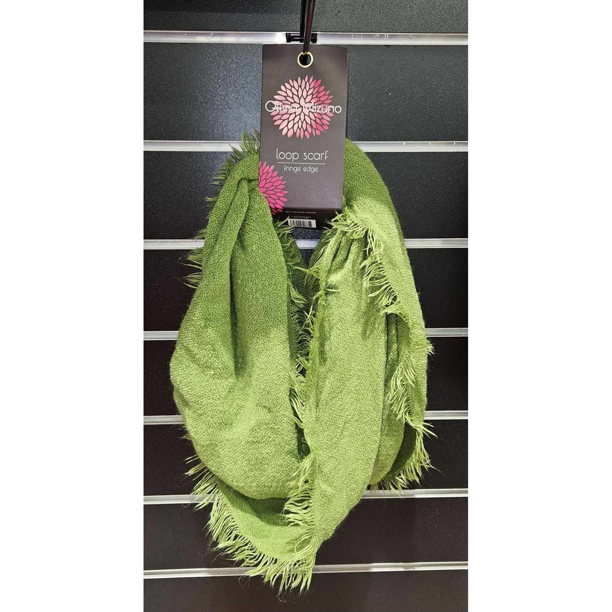 1 Piece Knit Lightweight Fringe Tube Scarf Series 2 - alternate product view 4
