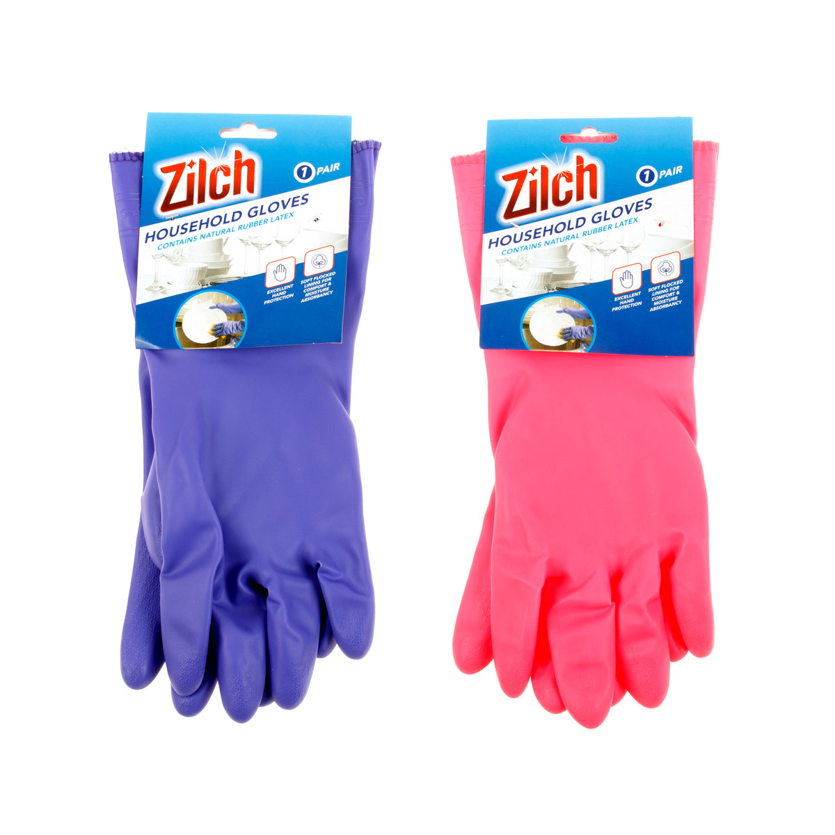 Gloves Household Assorted 31x11cm