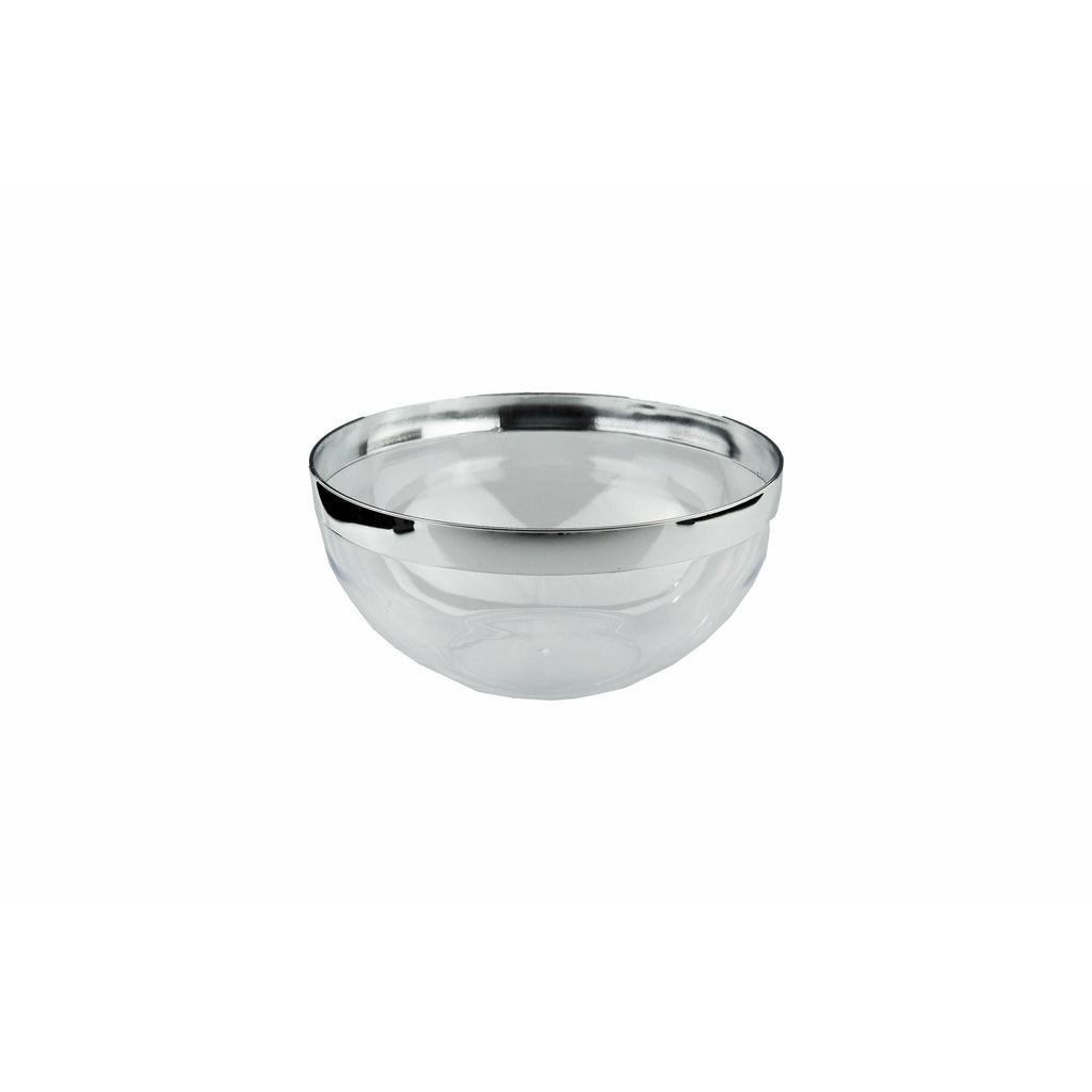240mm Heavy Duty Salad Bowl With Silver Rim Pk1