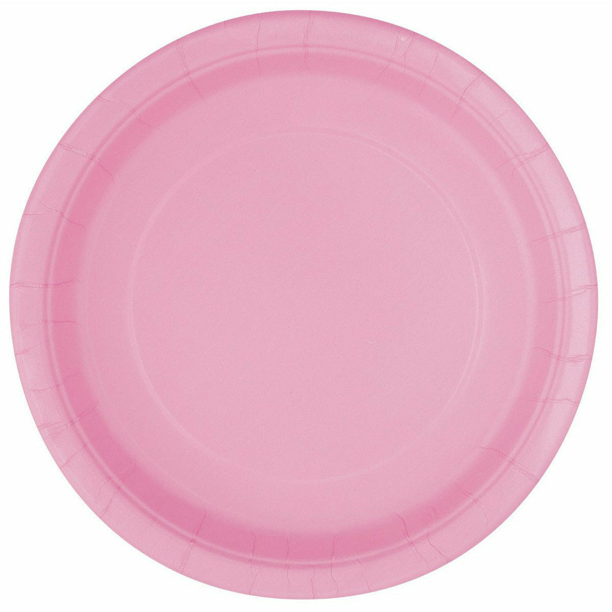 Lov Pink 8 X 7" Paper Plates - Pf
