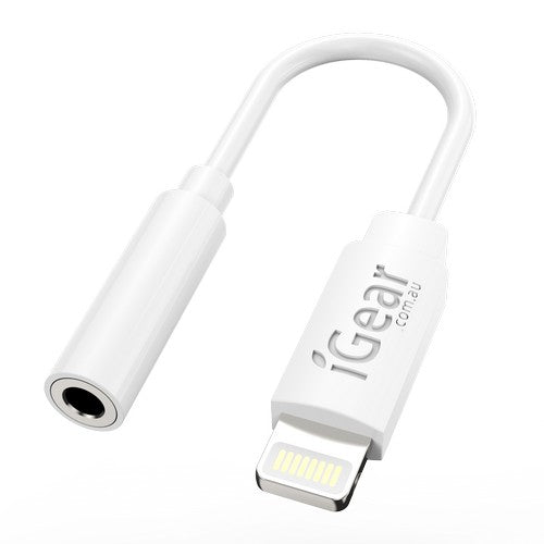 Igear Earphone Adaptor iPhone - White