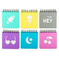 Notebook Basic PP Diecut 12x12cm 400 Page - Stationery product at Price Busters Variety