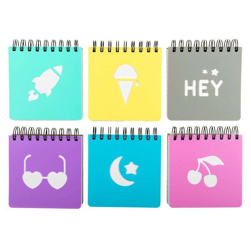 Notebook Basic PP Diecut 12x12cm 400 Page - Stationery product at Price Busters Variety