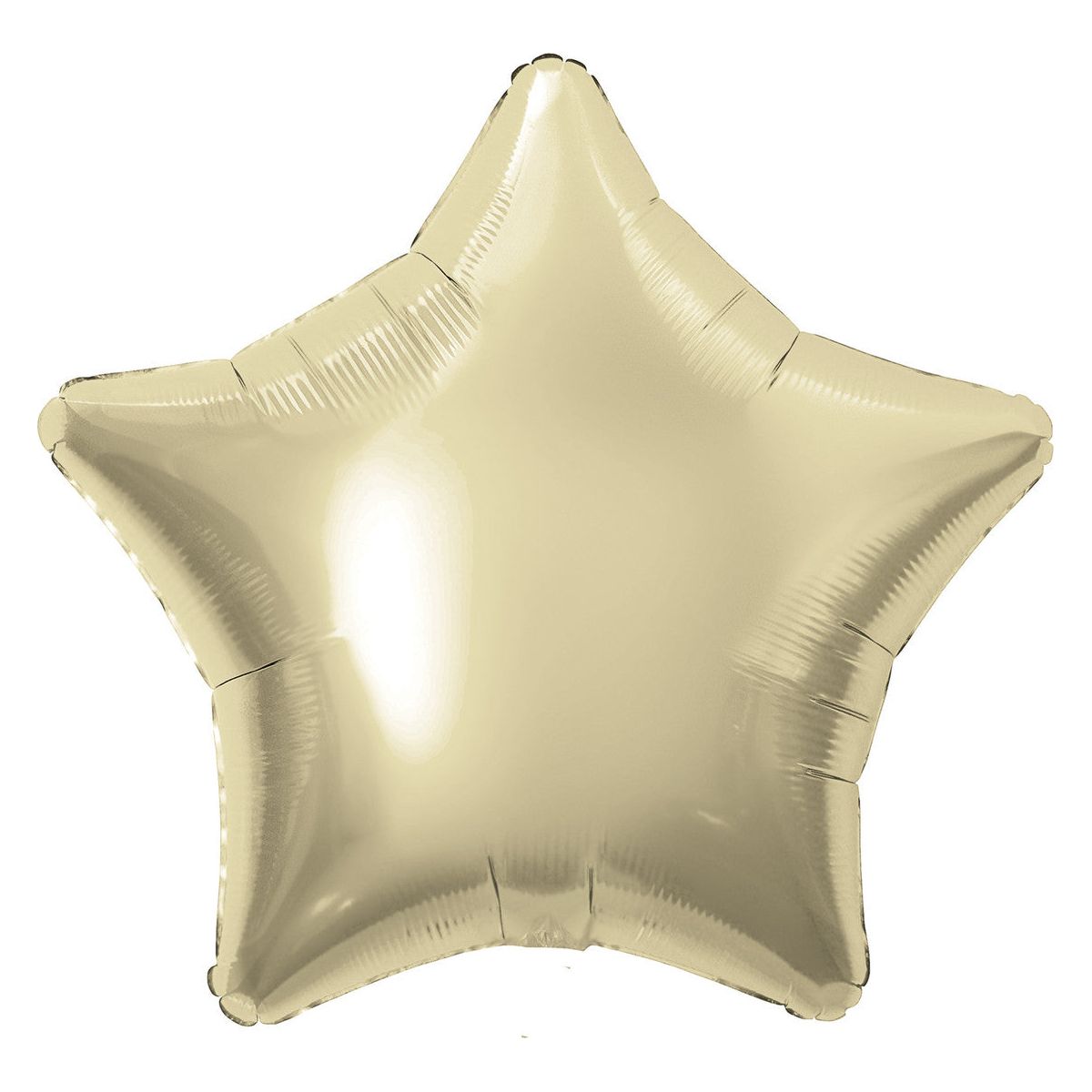 Champagne Gold Star 20" Foil Bln Pkg