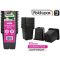 15pce Square Seedling Pots 8cm