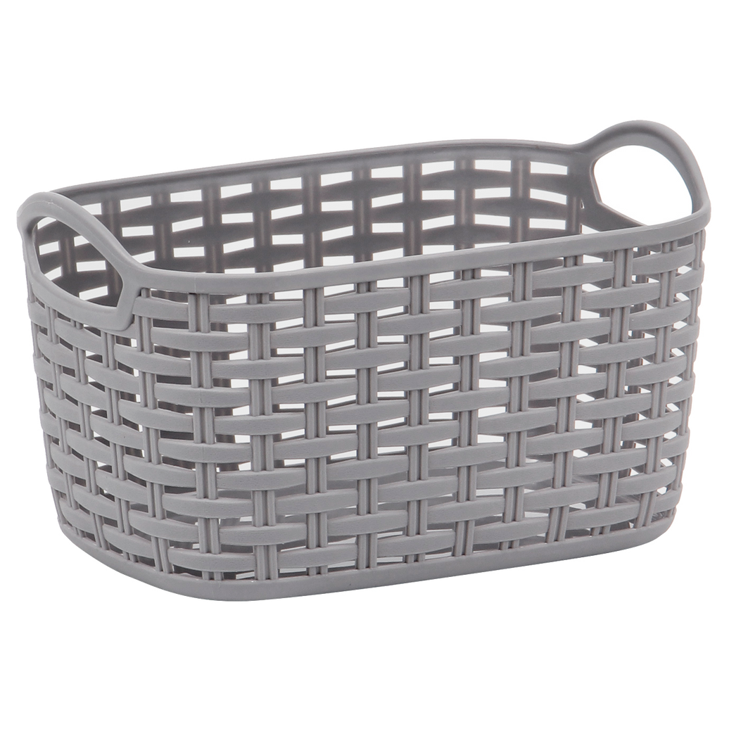 Morocco Basket Rectangular 24 x 16 x 14cm product photo - Price Busters Variety
