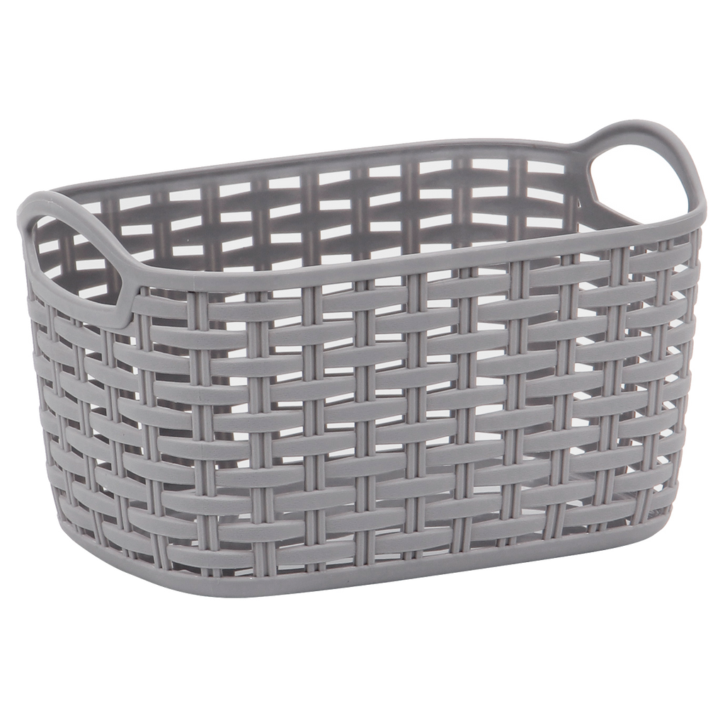 Morocco Basket Rectangular 24 x 16 x 14cm product photo - Price Busters Variety