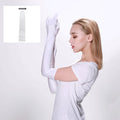 Long Gloves-White