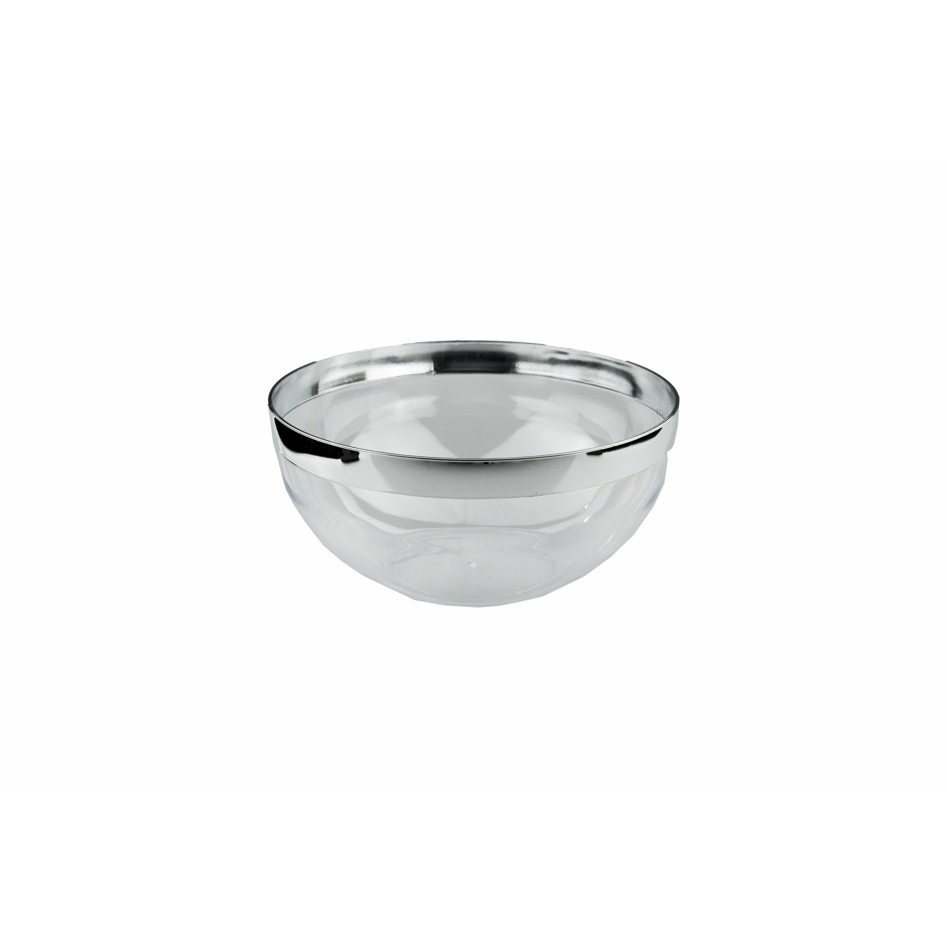 240mm Heavy Duty Salad Bowl With Silver Rim Pk1