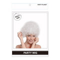 Afro Wig-White