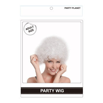 Afro Wig-White