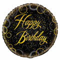 Blk & Gold Hb 18" Foil Psm Pkg