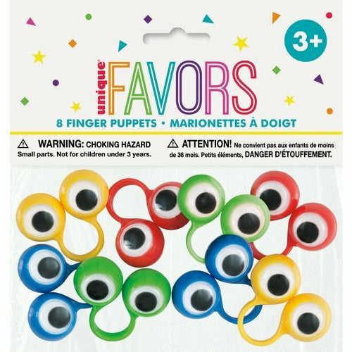 8 Googly Eyes Finger Puppets