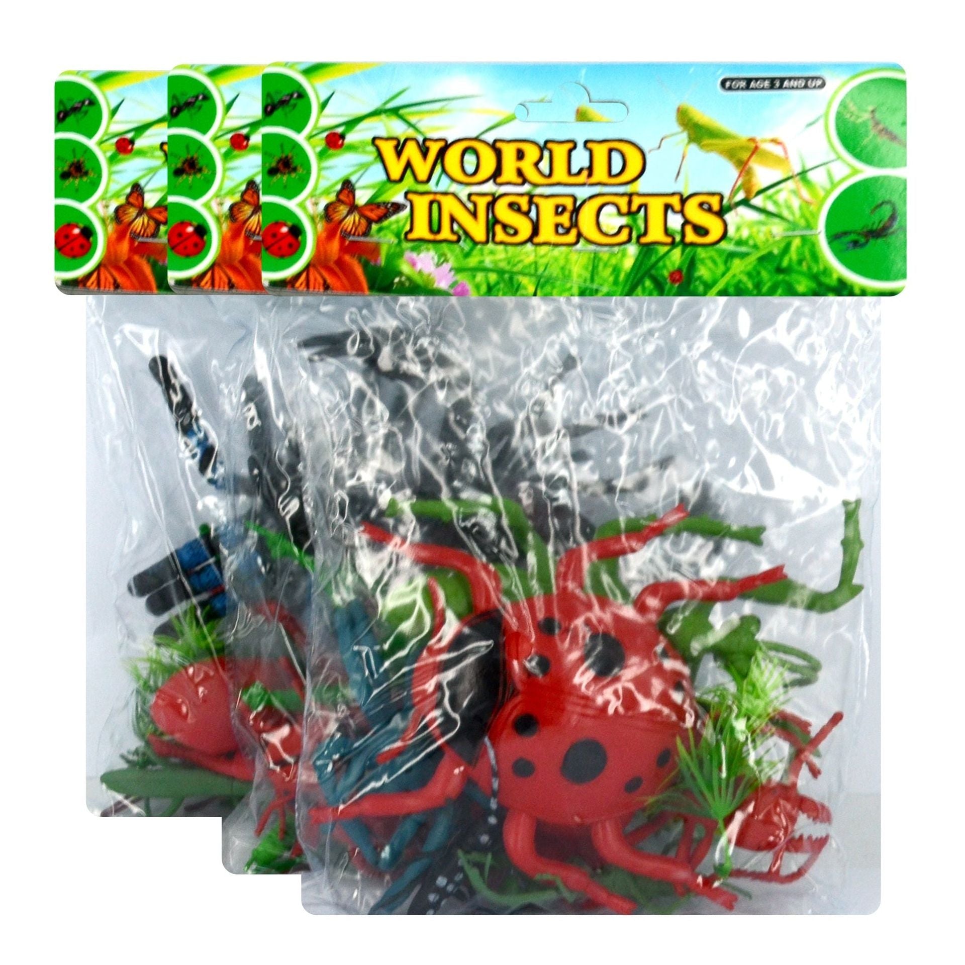 11pce Animals Farm-Sea Jungle Dino Insec