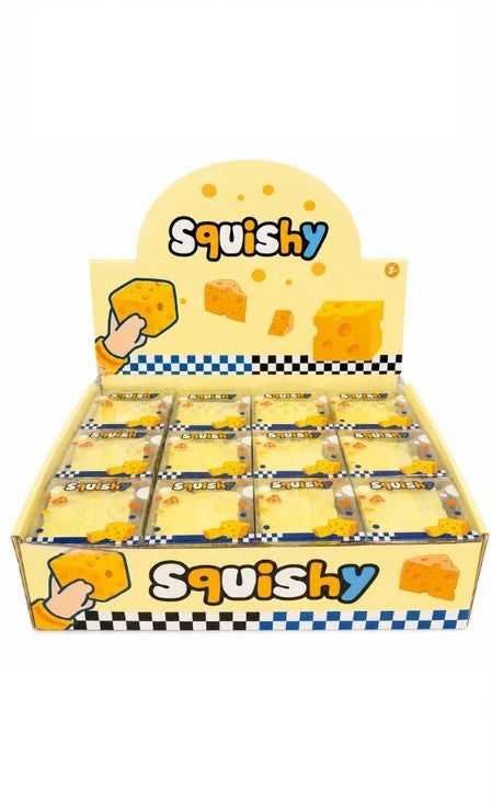 Coconut Oil Cheese Squishy Toy - 6cm