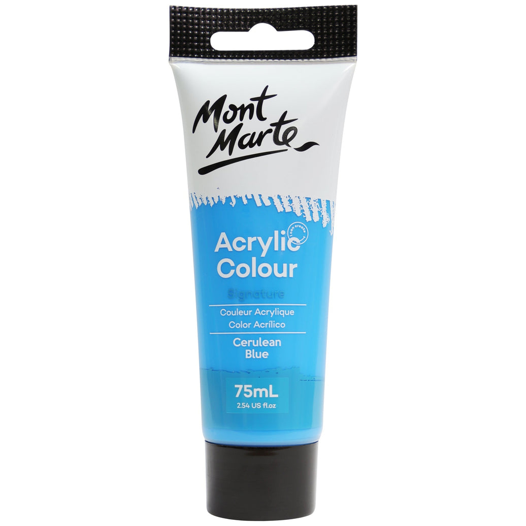 Mont Marte Signature Acrylic Paint - Cerulean Blue