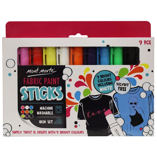 Mont Marte - Fabric Paint Sticks