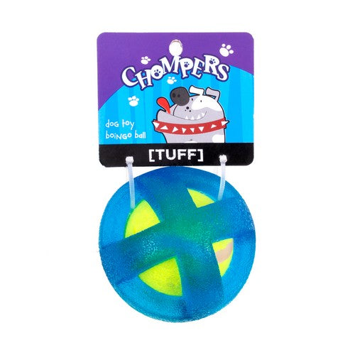 Dog Toy Boingo Ball 8.5cm 3 Assorted Colours Green Blue Purple - Pets product at Price Busters Variety