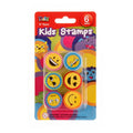 Stamp Kids Smiley Faces 6 Pack - Stationery product at Price Busters Variety