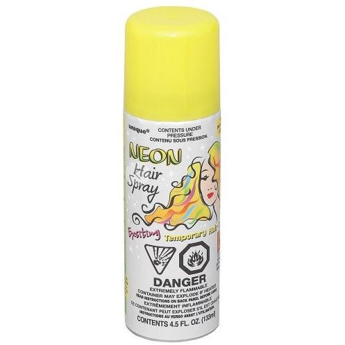Hair Spray - Neon Yellow