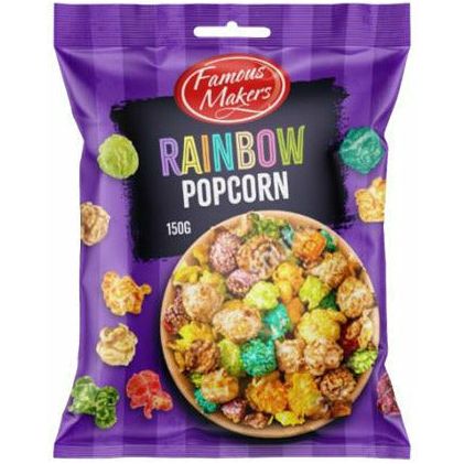 Famous Makers Rainbow Popcorn