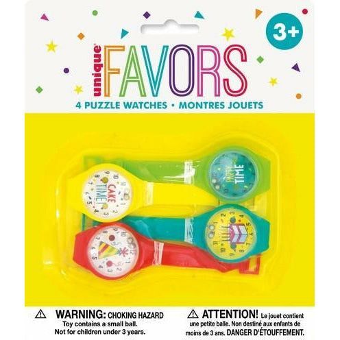 4 Puzzle Watches