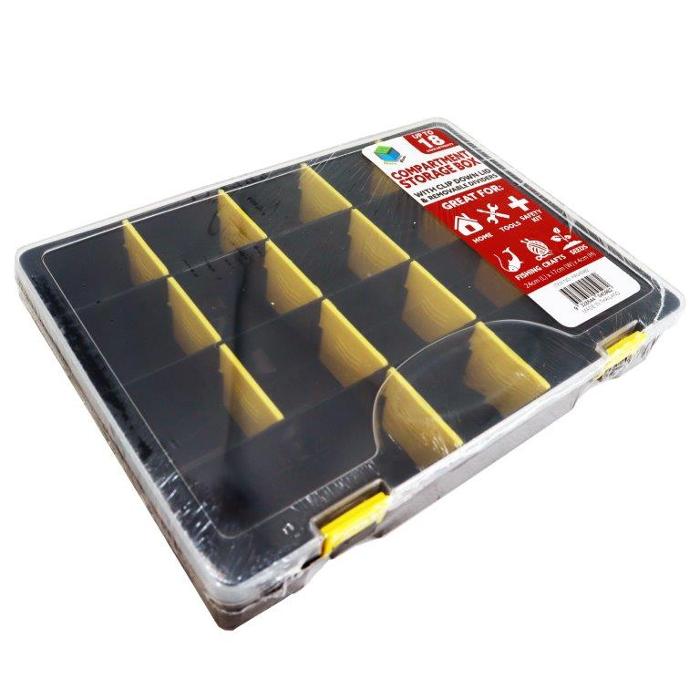 Compart Storage Black24x17x4 product photo - Price Busters Variety