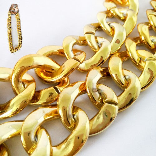 Oversized Costume Chain Necklace - product image
