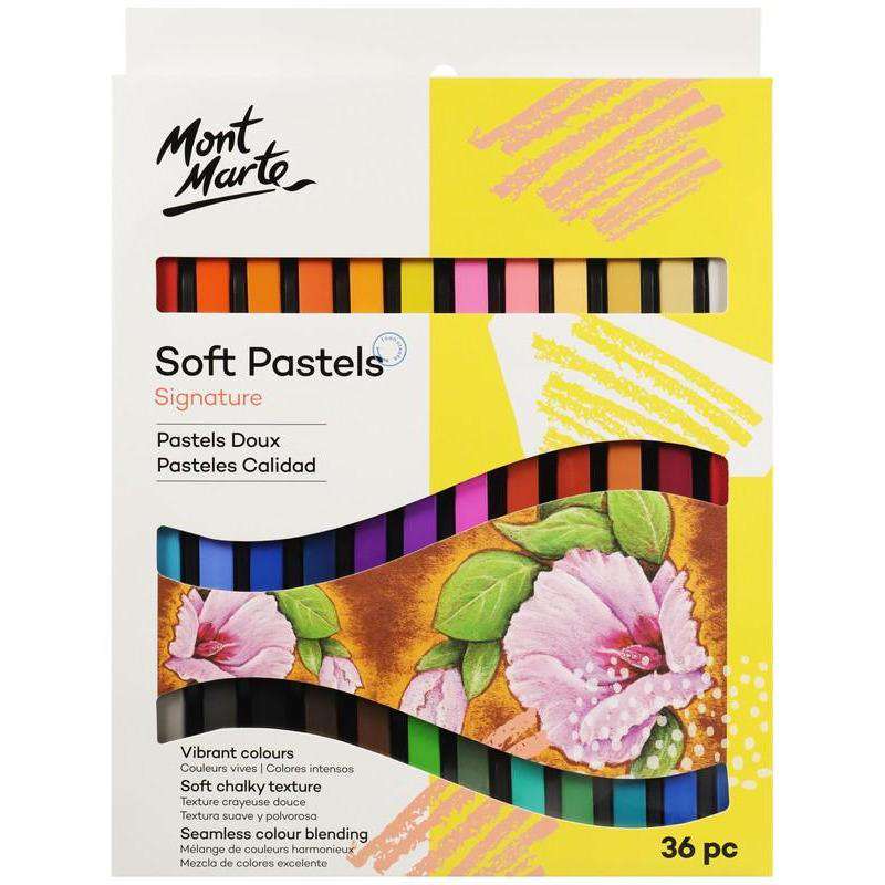 Mont Marte Signature Soft Pastels 36pc