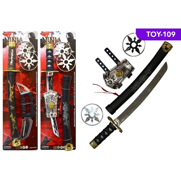 5pce Ninja Playset