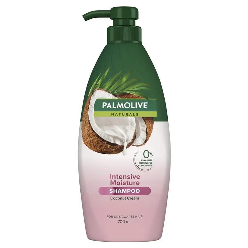 Palmolive 700Ml Shampoo Naturals Intensive Moisture For Dry/Coarse Hair Coconut Cream