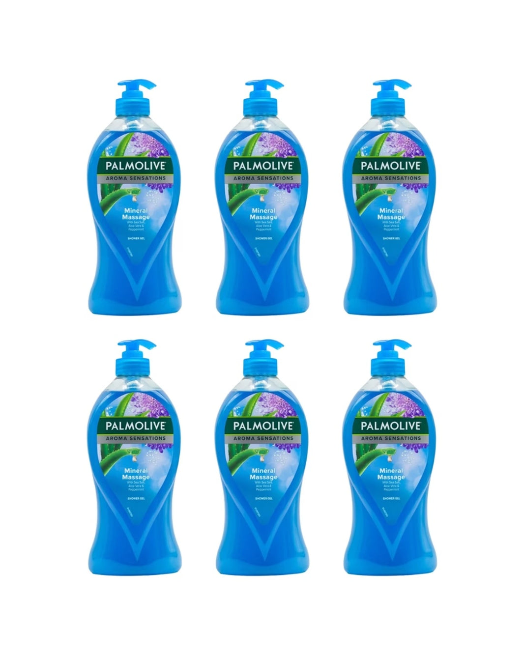 Palmolive Shower Gel Aroma Sensations Mineral Massage With Sea Salt Aloe Vera & Peppermint 750ml