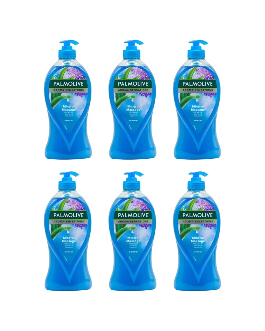 Palmolive Shower Gel Aroma Sensations Mineral Massage With Sea Salt Aloe Vera & Peppermint 750ml