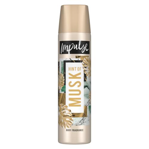 Impulse 50G / 75Ml Body Spray Hint Of Musk Inspired By Bergamot And Musk