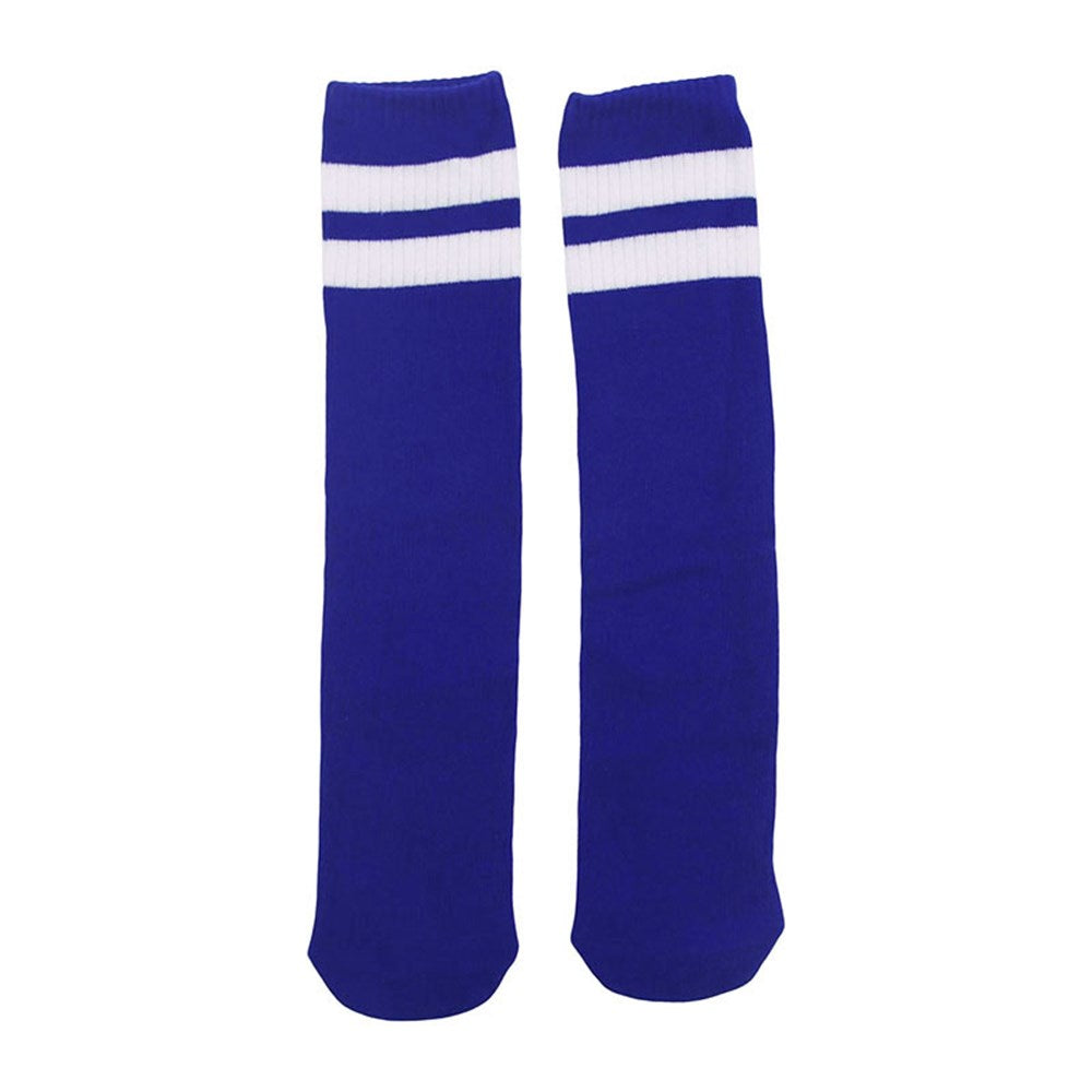 40Cm Blue Stripe Knee High Socks