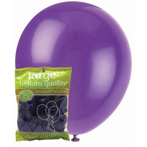 Blns 25 X 30Cm Metallic Purple