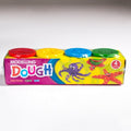 Toys Dough Modelling 4 Pack 4 Colours 53gr Each - Art & Craft product at Price Busters Variety