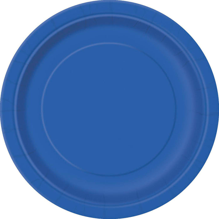 Royal Blue - Paper Plates - product image