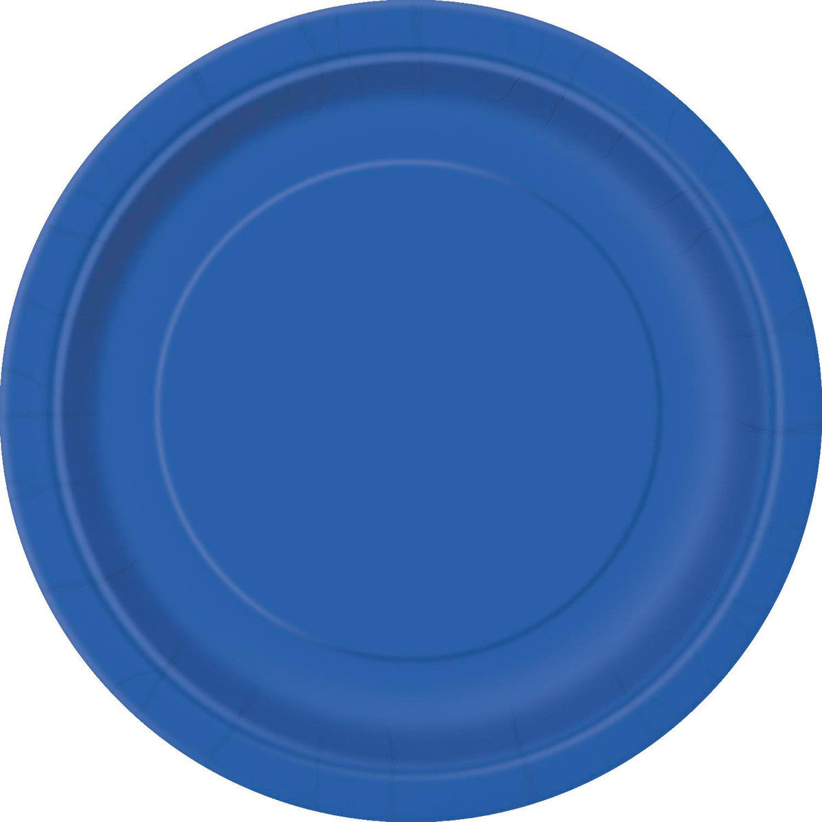 Royal Blue 8 X 9" Paper Plates - Pf