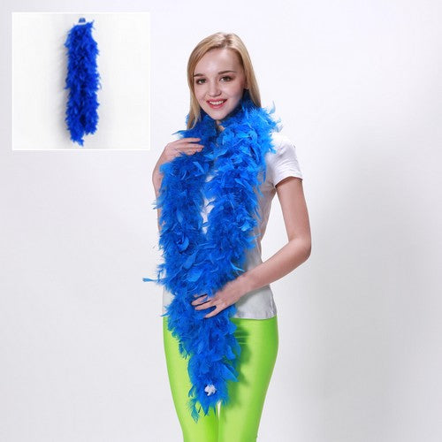 Costume Feather Boa - Blue - product image