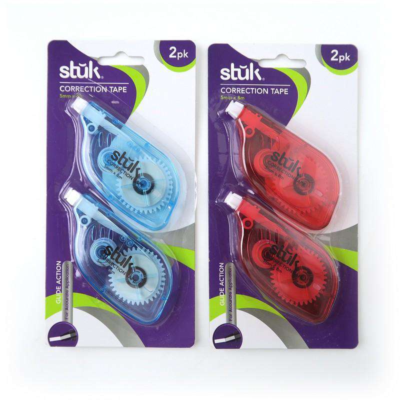 Correction Tape 5mm X 8M 2 Pack - Stationery product at Price Busters Variety
