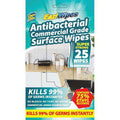 99% Antibacterial Surface Wipes 25 Pack product photo - Price Busters Variety