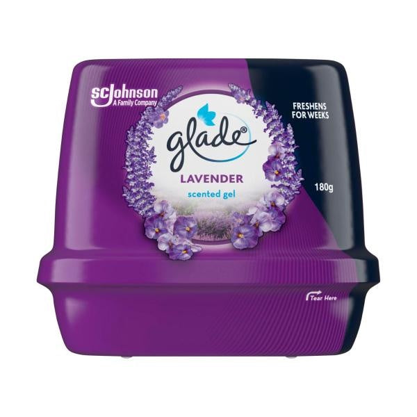 Glade 180G Air Freshener Scented Gel Lavender